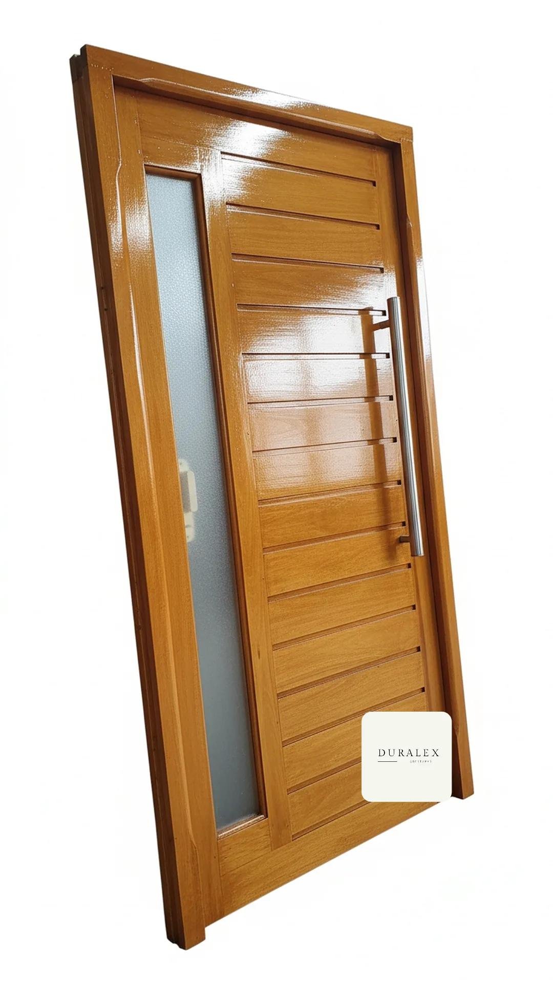 Puerta Exterior Con recorte para vidrio lateral 1 mtro final